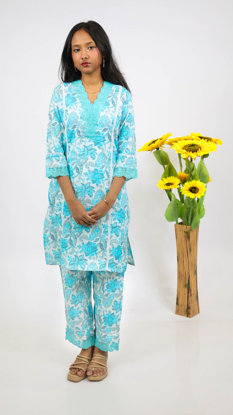 Neelima Long Co-ord Kurti Set