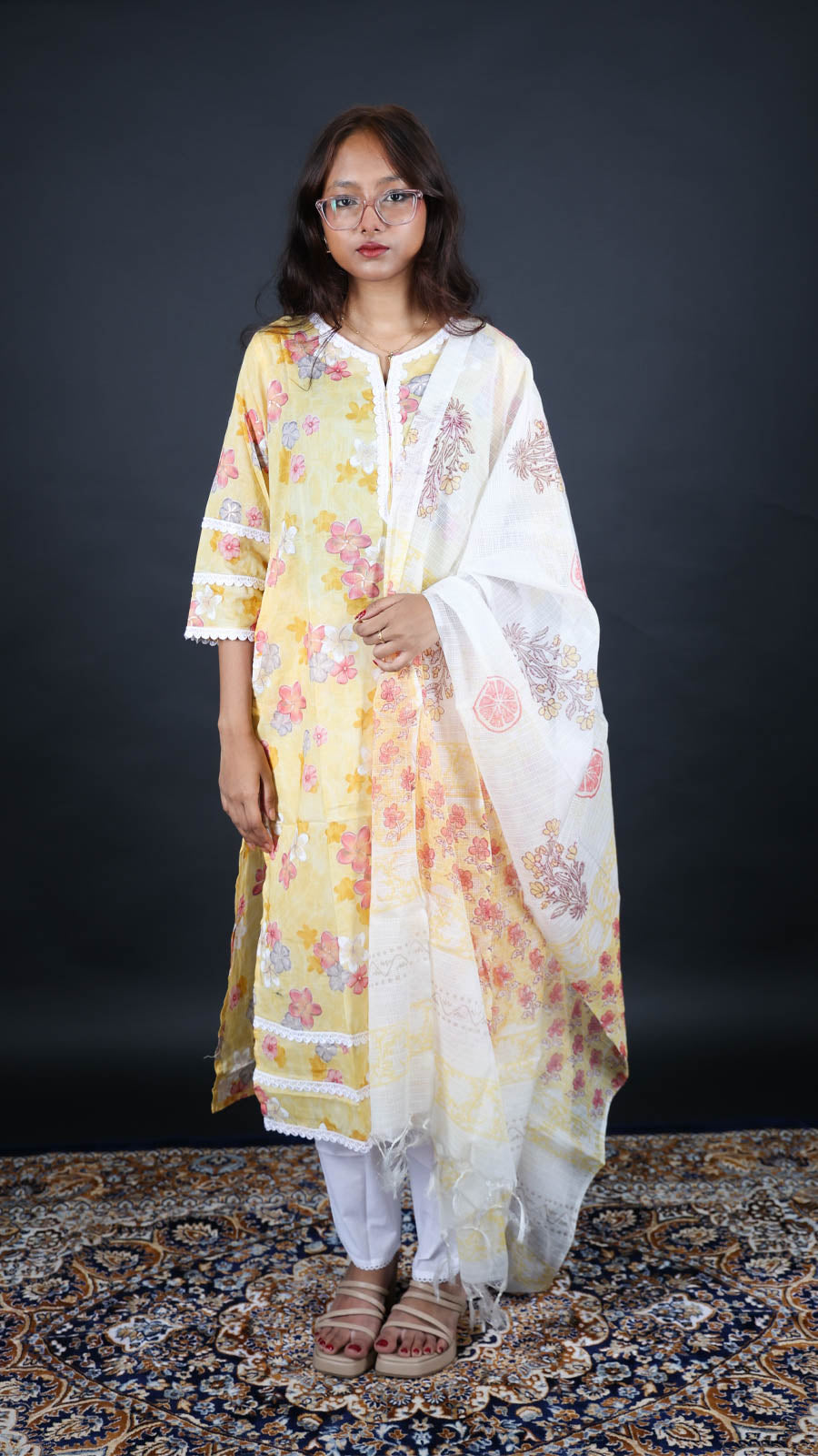 Kanaka 3-Piece Kurti Set