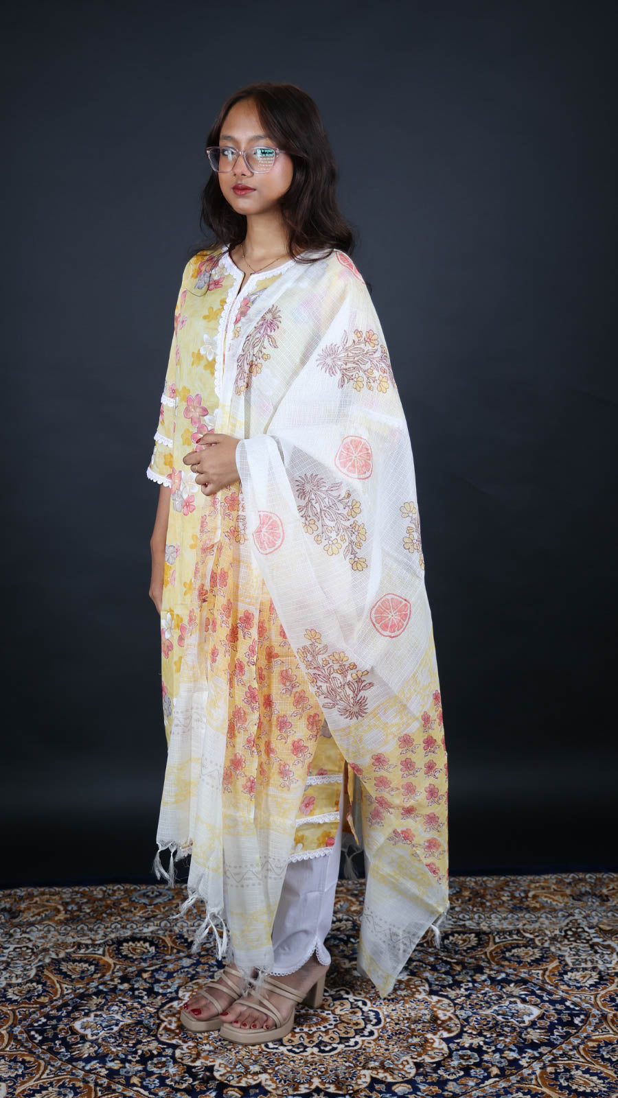 Kanaka 3-Piece Kurti Set