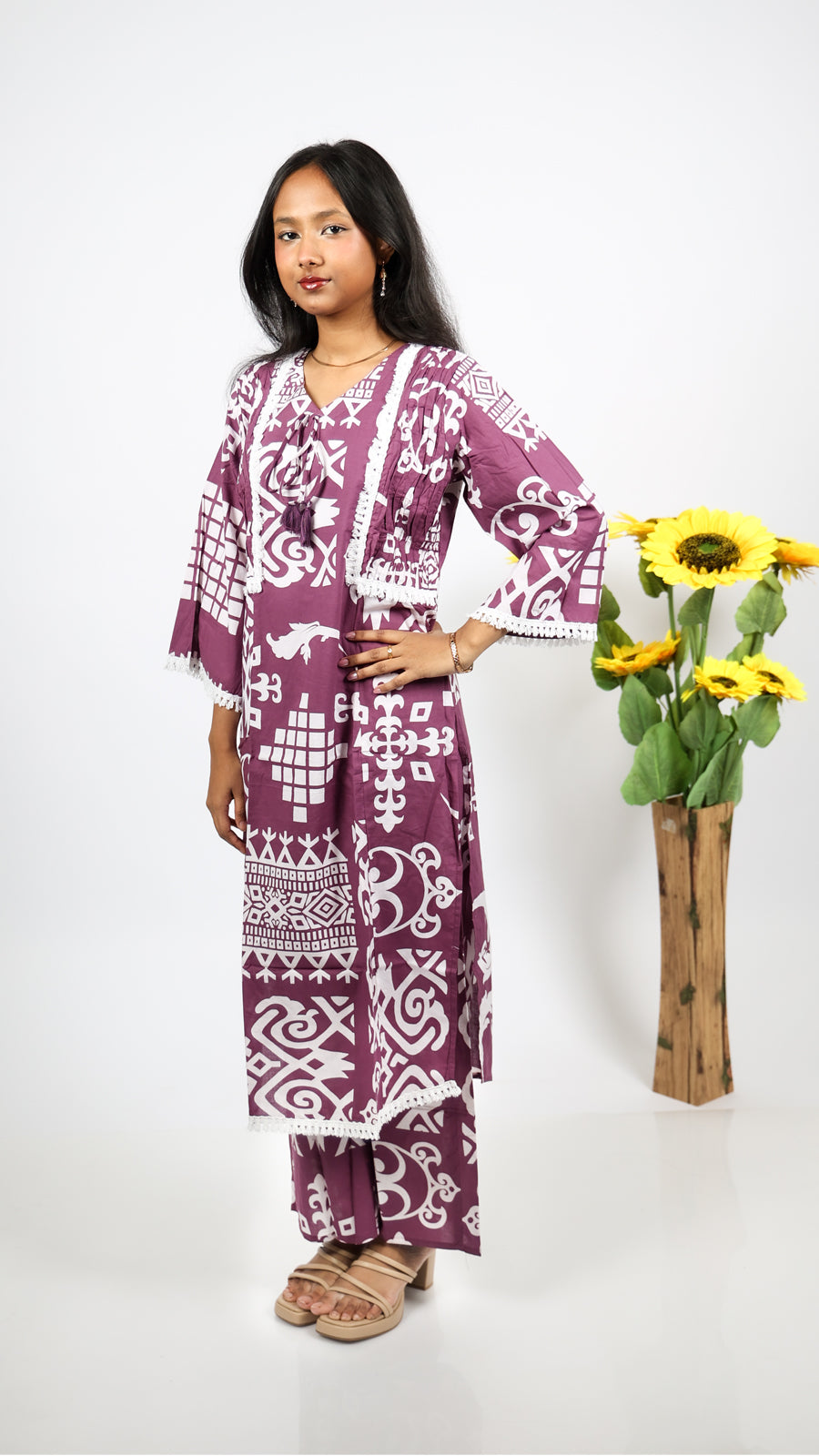 Neelanjana Long Co-ord Kurti Set