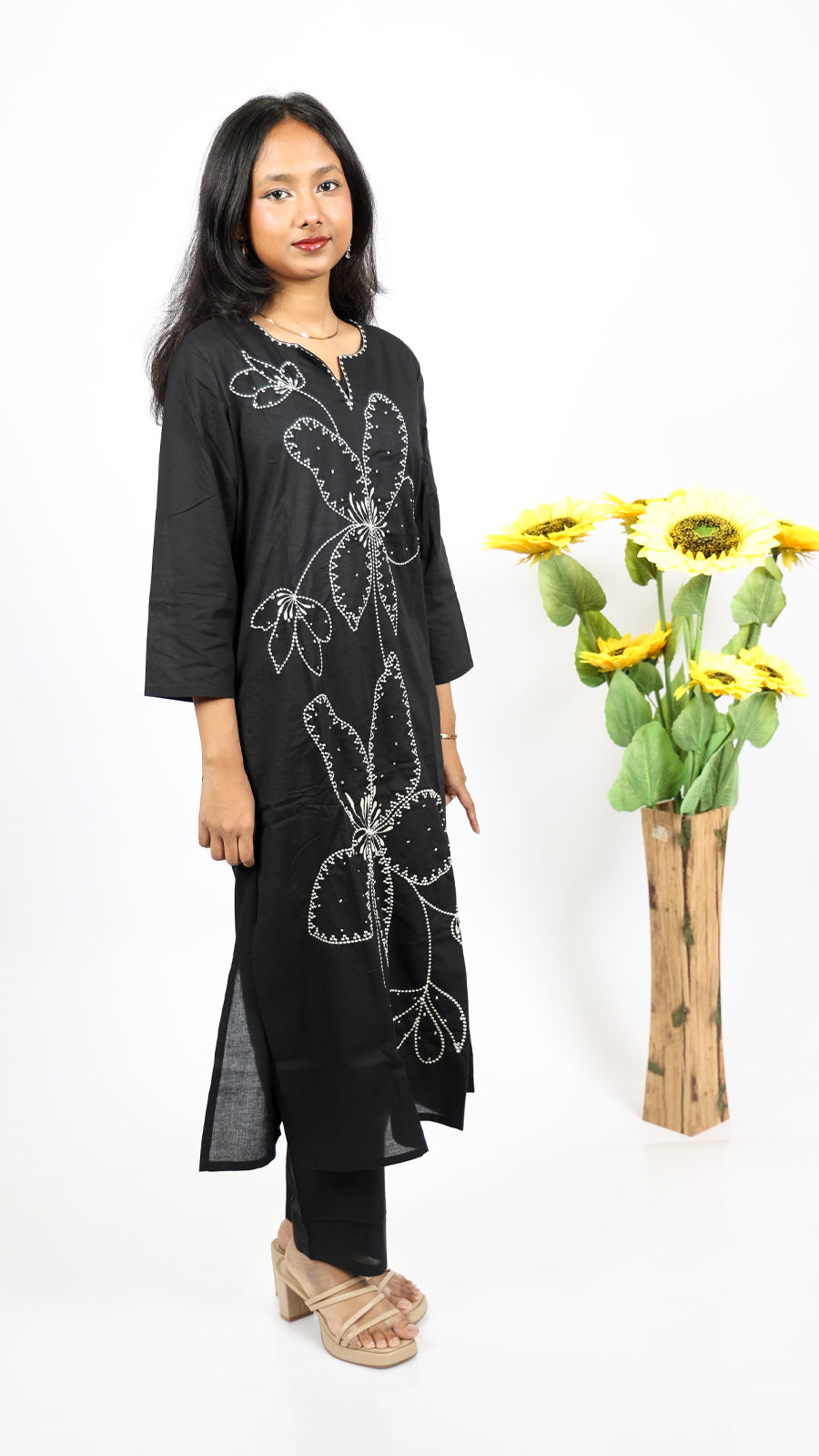Shyama Long Co-ord Kurti Set