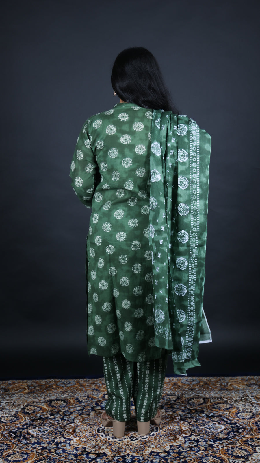 Hariyali 3-Piece Kurti Set