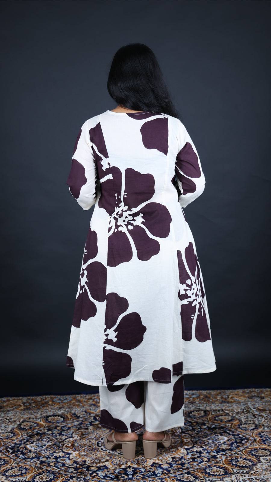 Jamuni Rani Long Co-ord Kurti Set