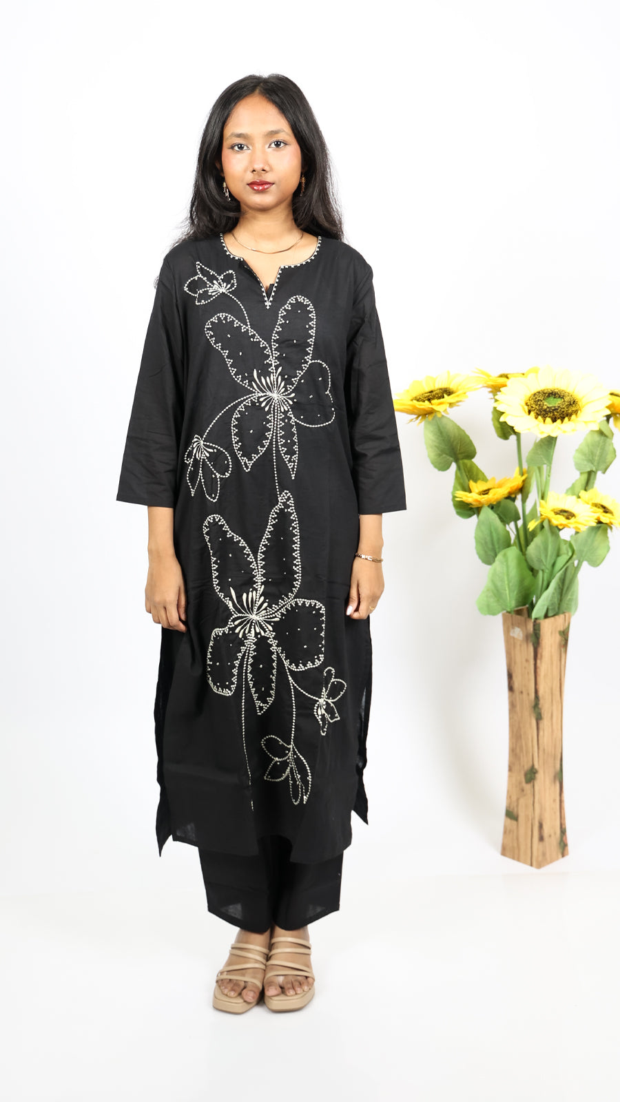 Shyama Long Co-ord Kurti Set