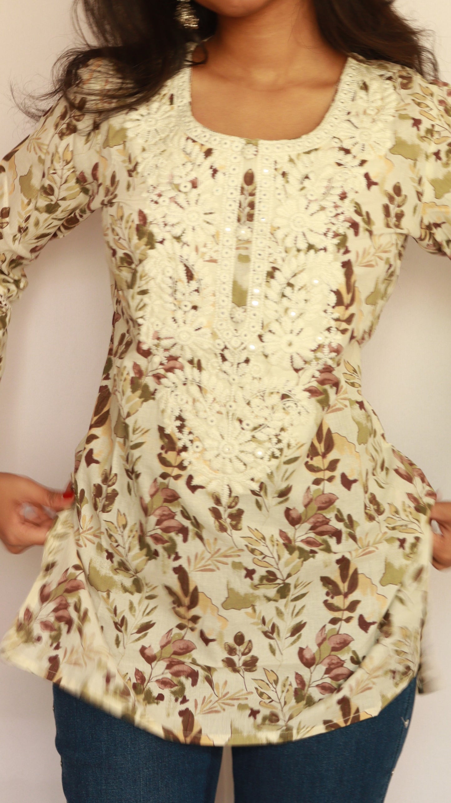 Sneh-Kiran Short Kurti