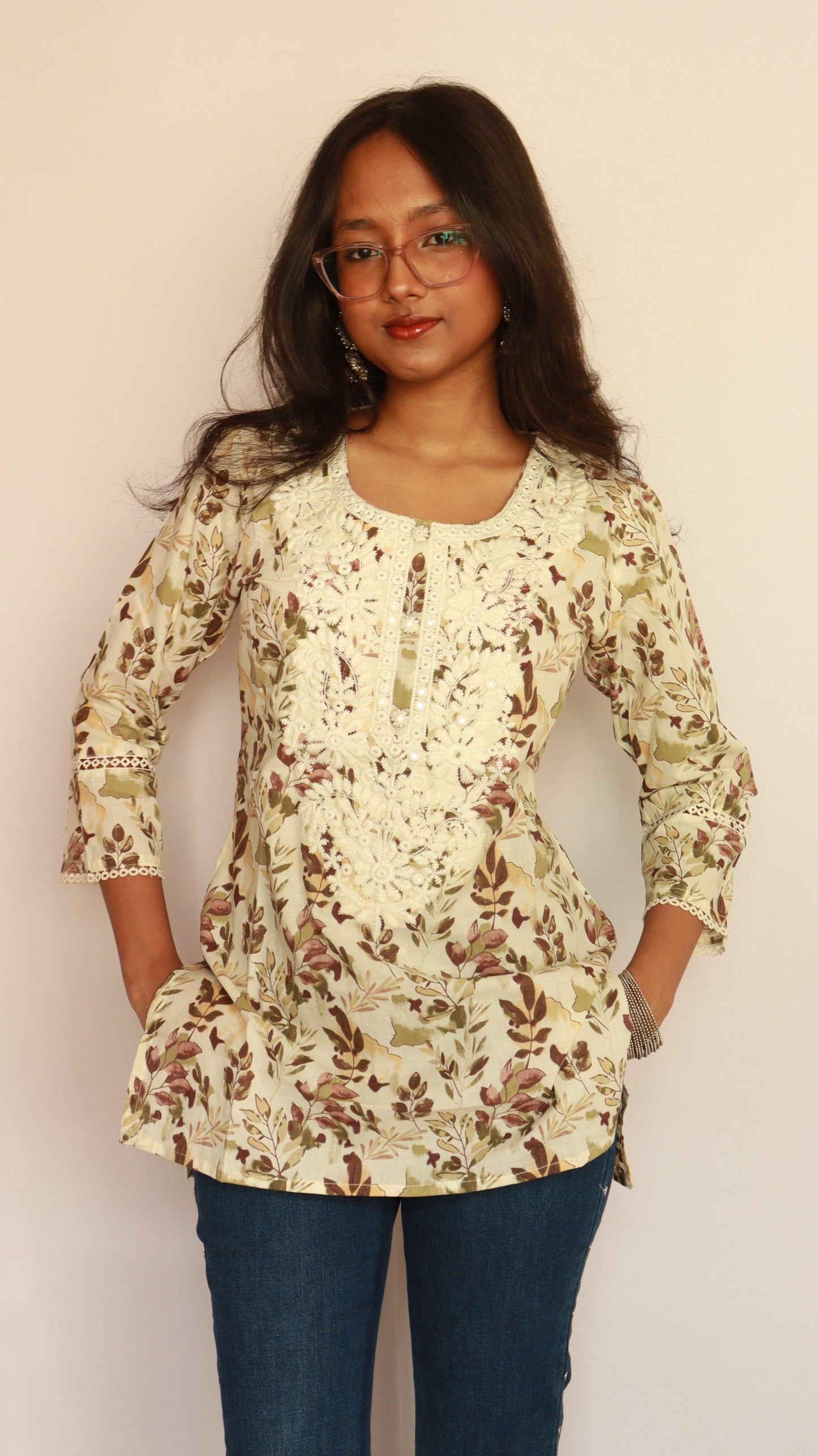 Sneh-Kiran Short Kurti