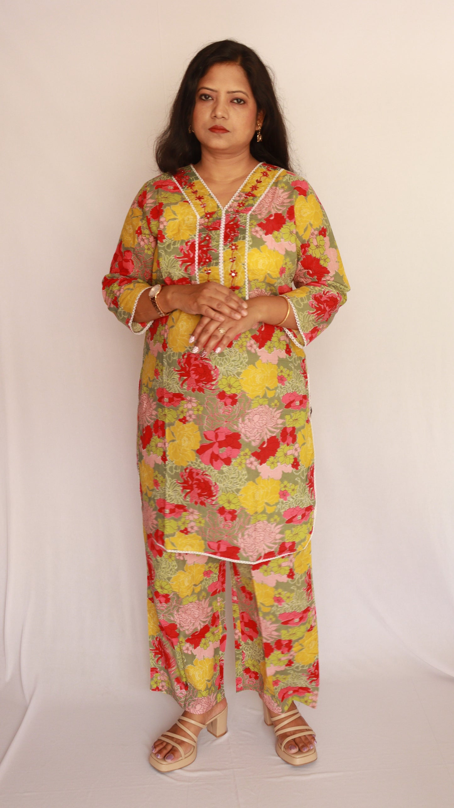 Mehri Short Co-ord Kurti Set