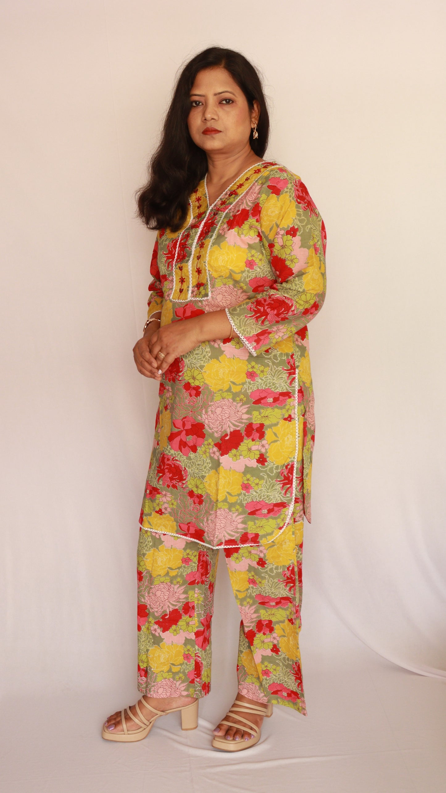 Mehri Short Co-ord Kurti Set