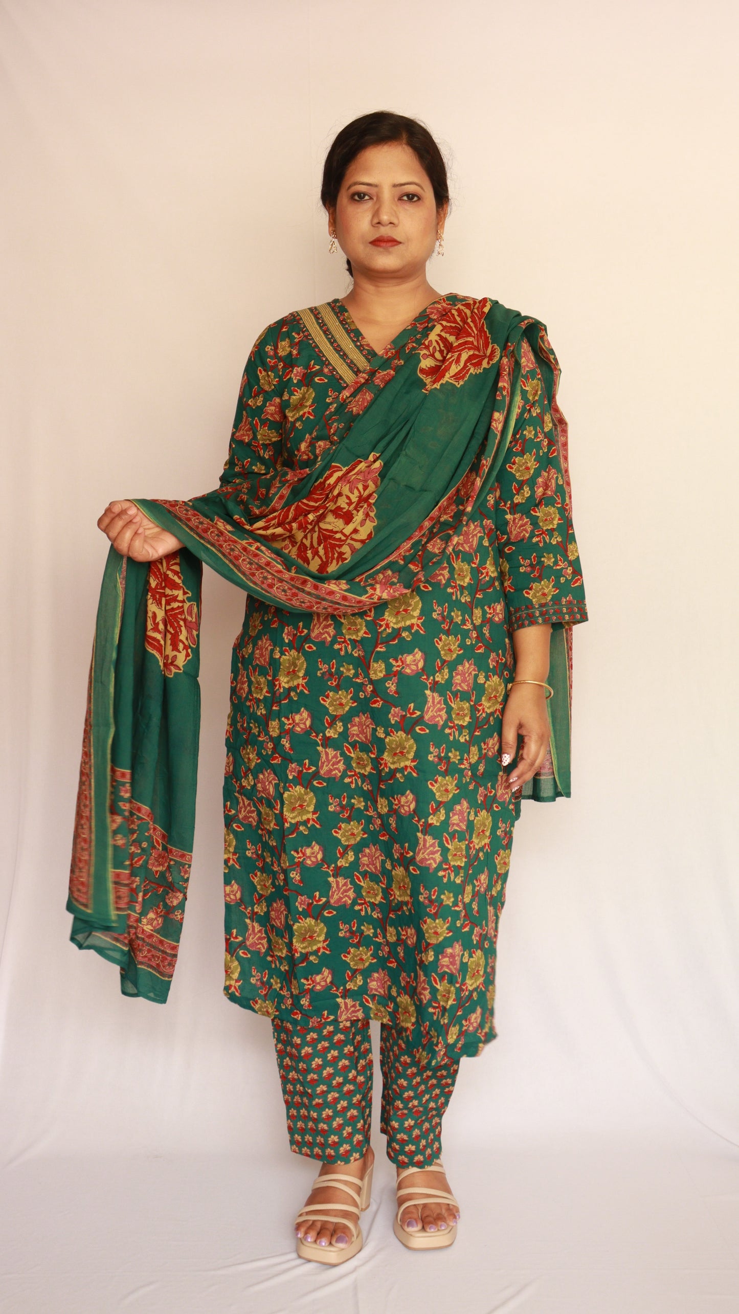 Panna 3-Piece Kurti Set