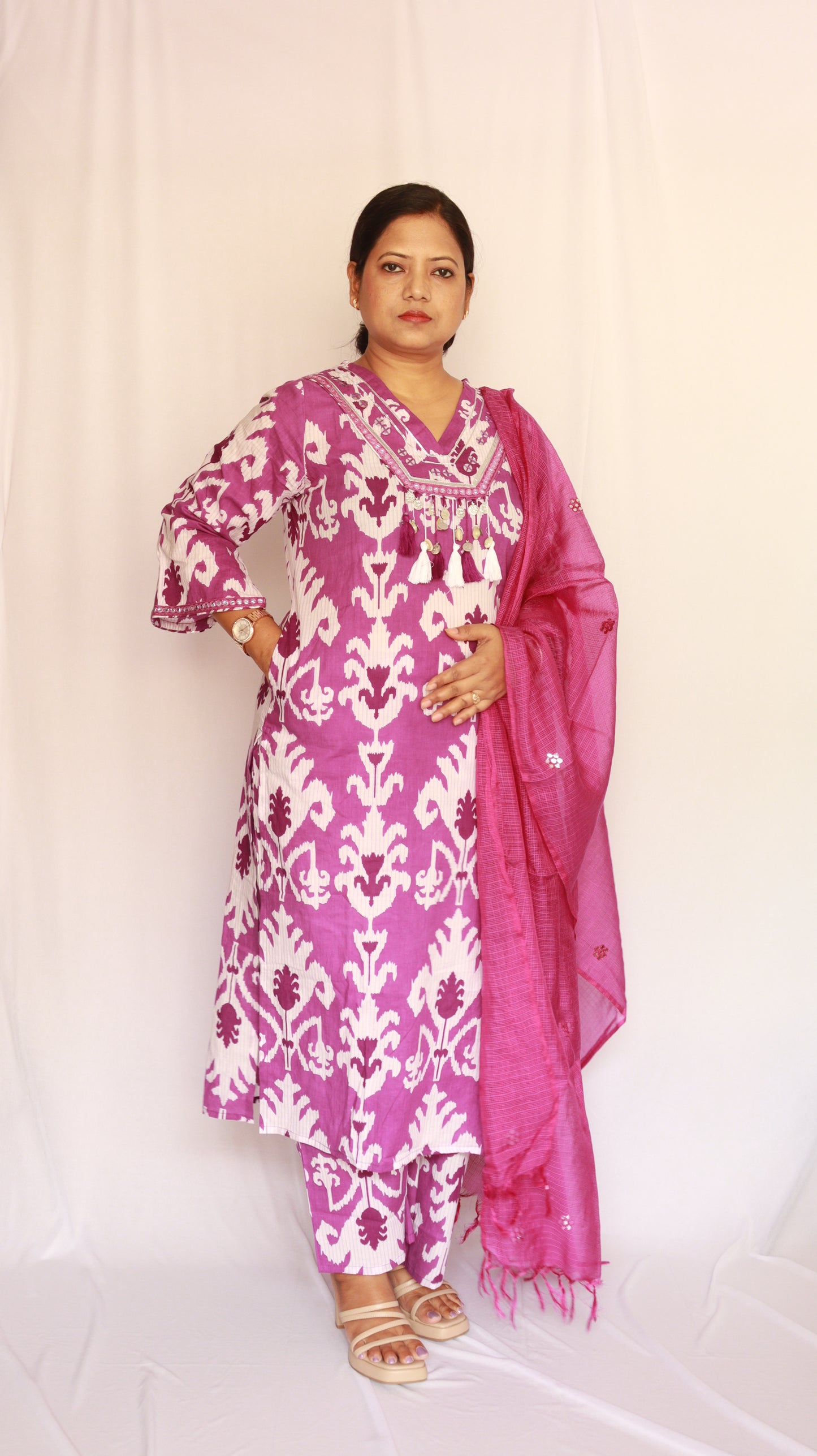 Shamni Sugandh 3-Piece Kurti Set