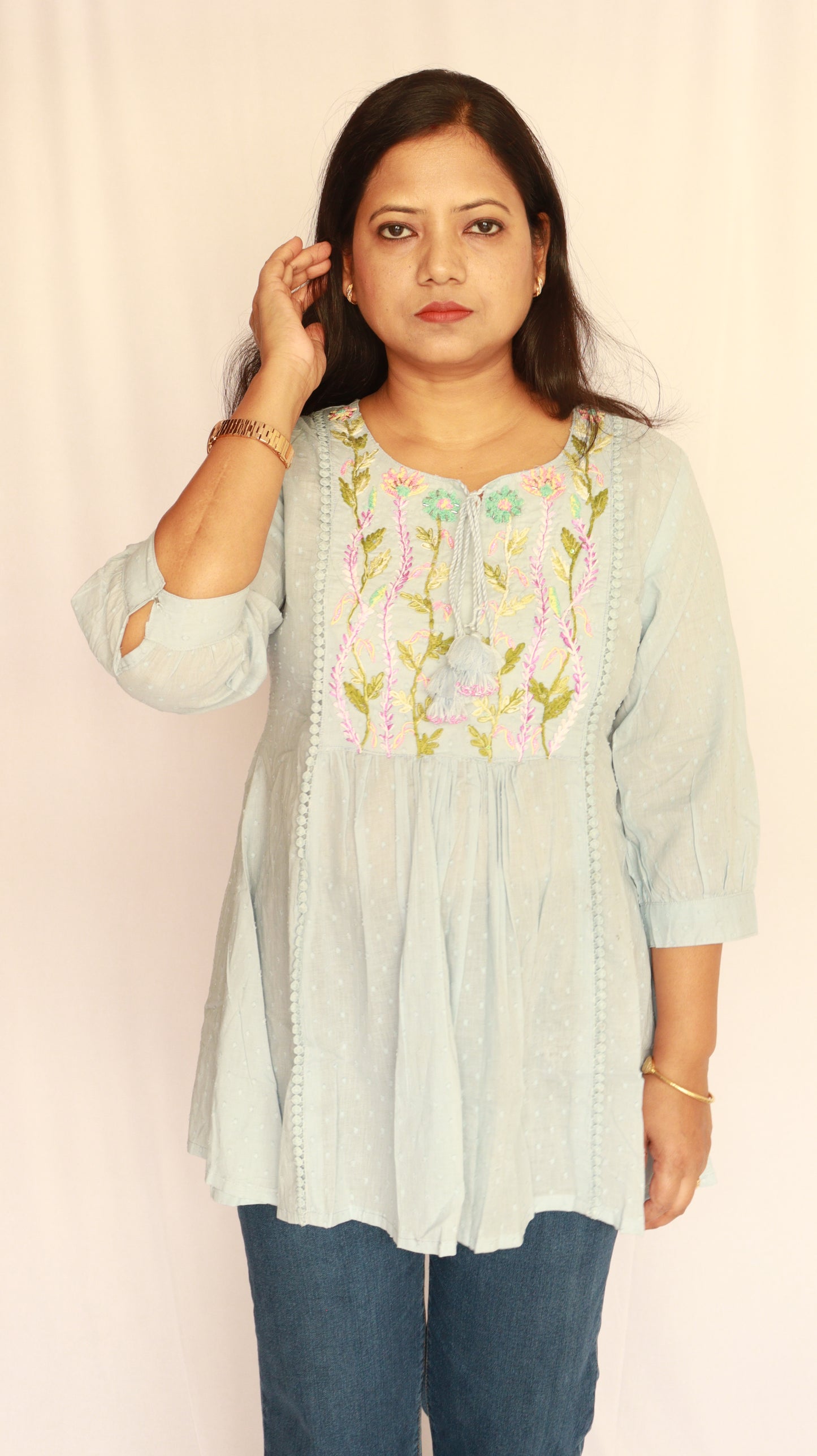 Megh Malhar Short Kurti