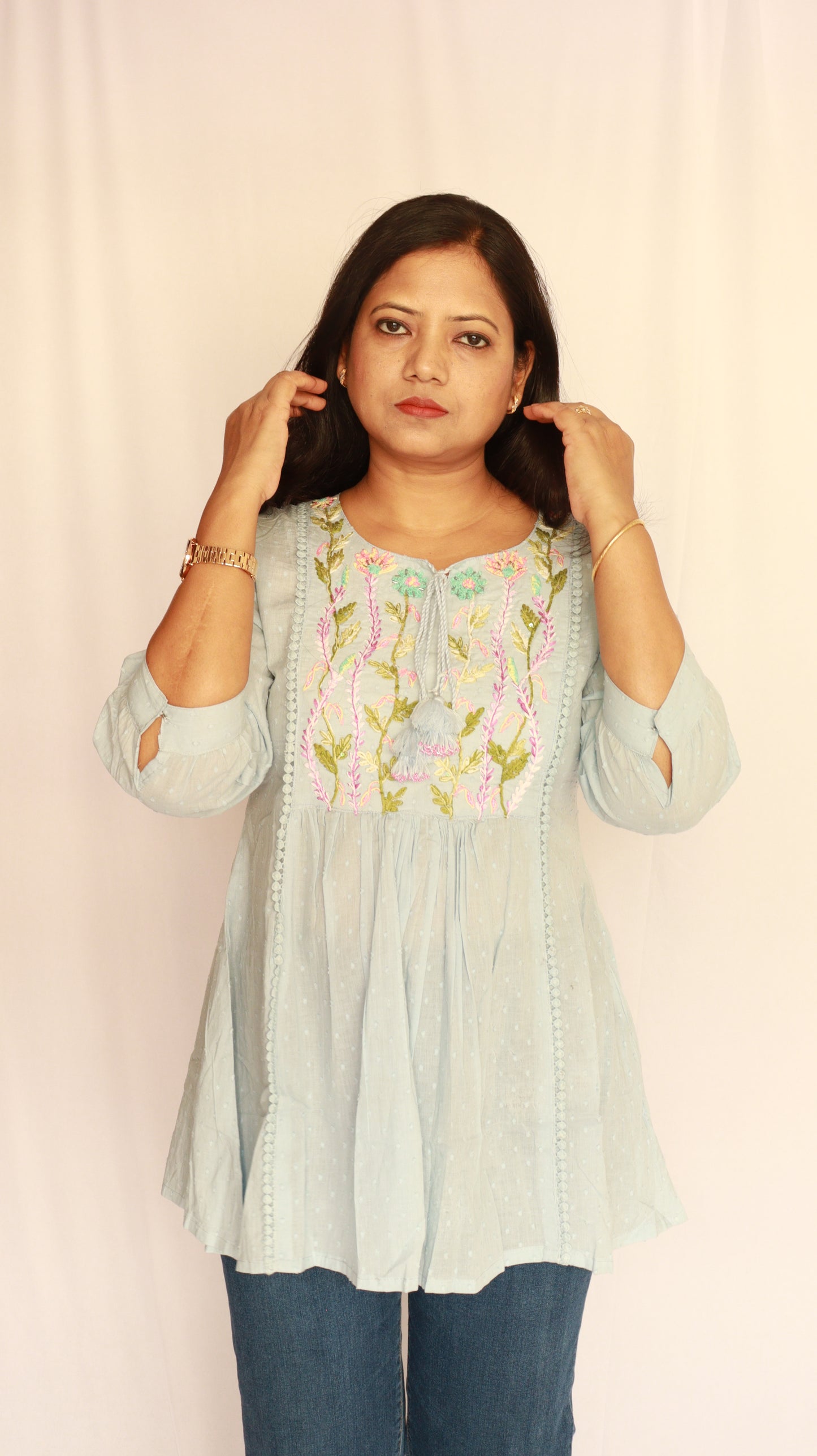 Megh Malhar Short Kurti