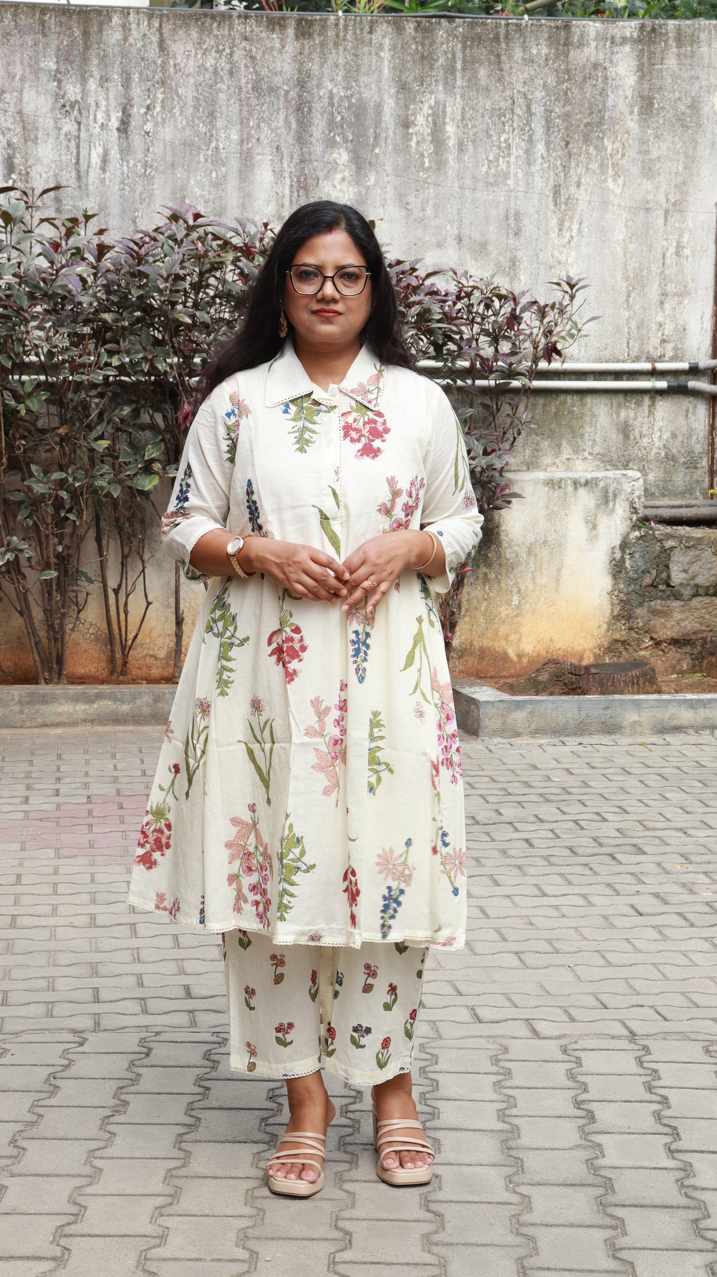 Sufi Long Co-ord Kurti Set