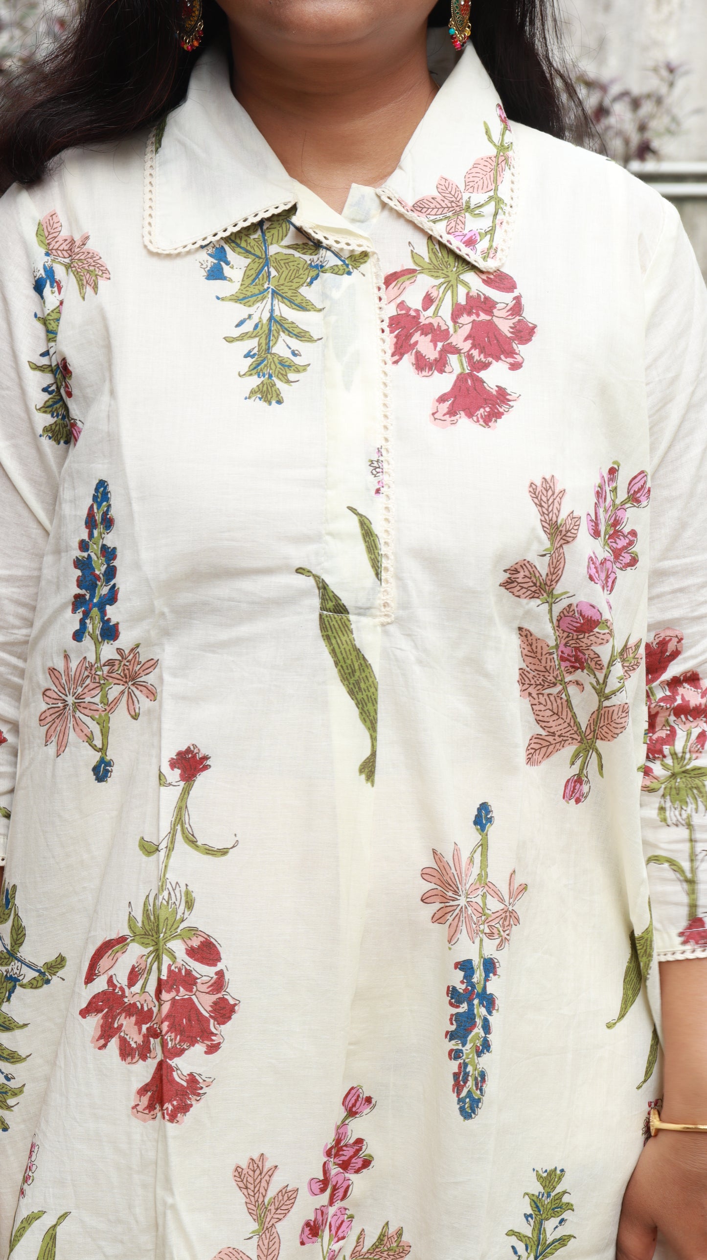 Sufi Long Co-ord Kurti Set