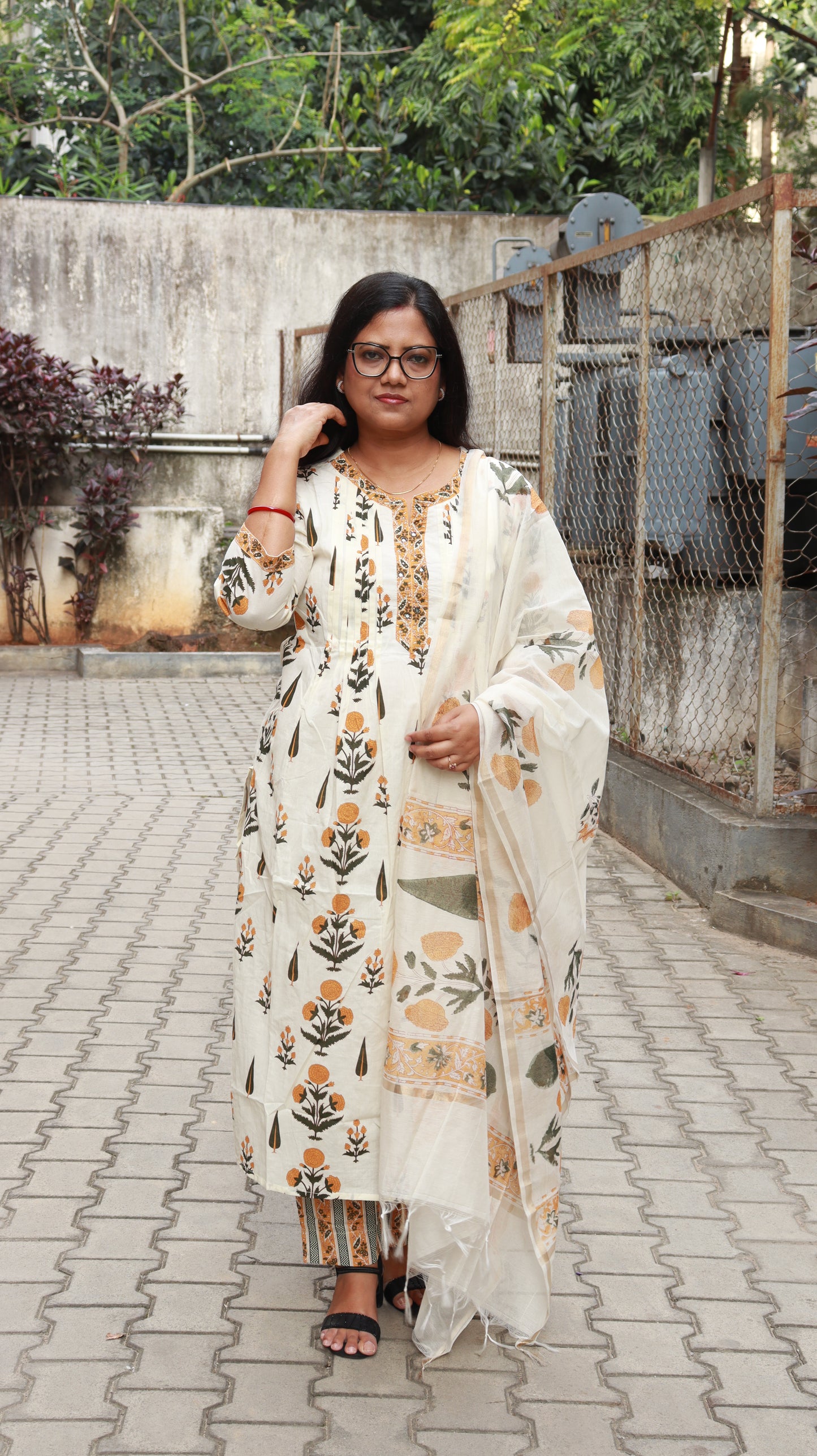 Zar 3-piece Kurti set