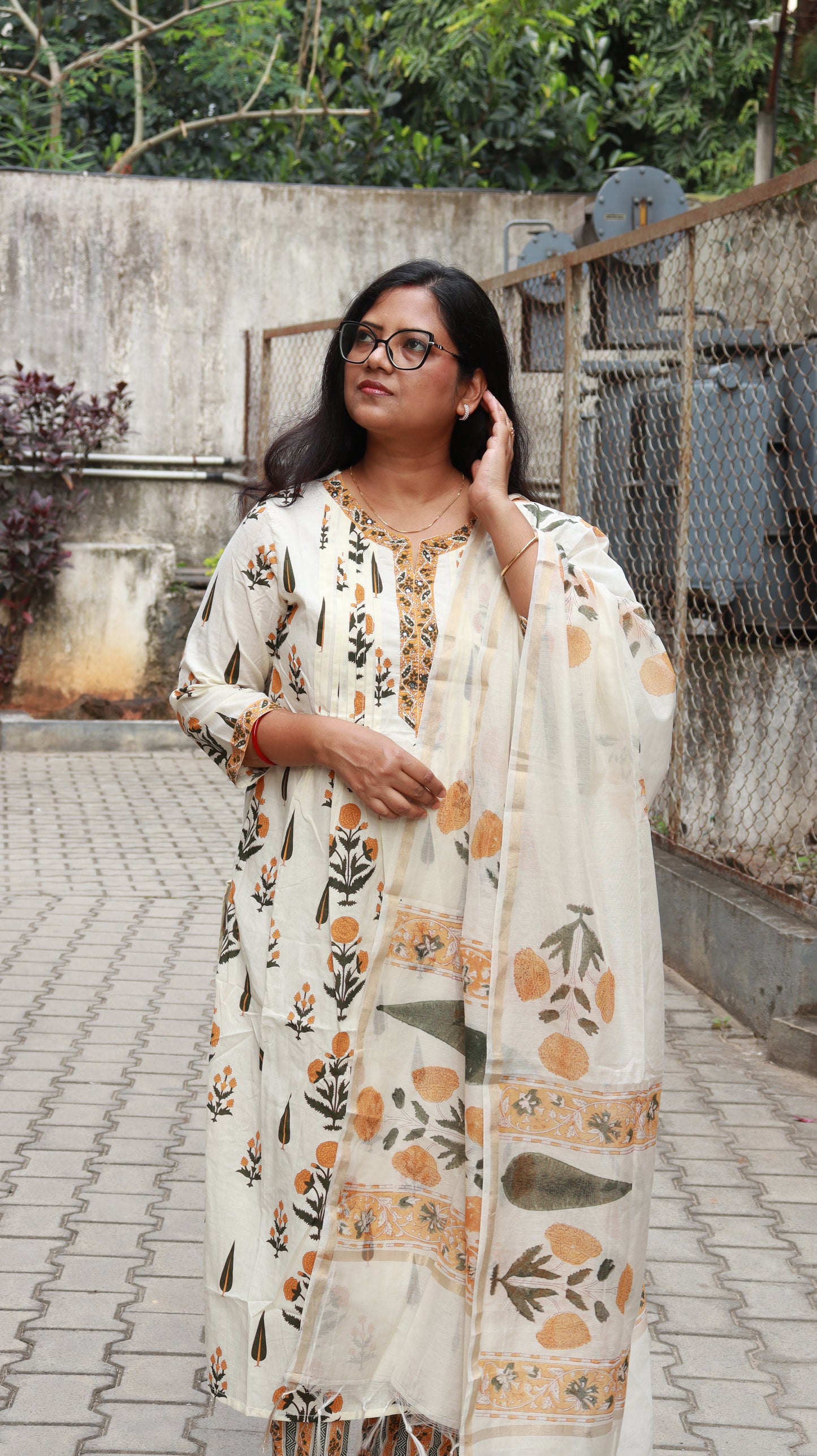 Zar 3-piece Kurti set
