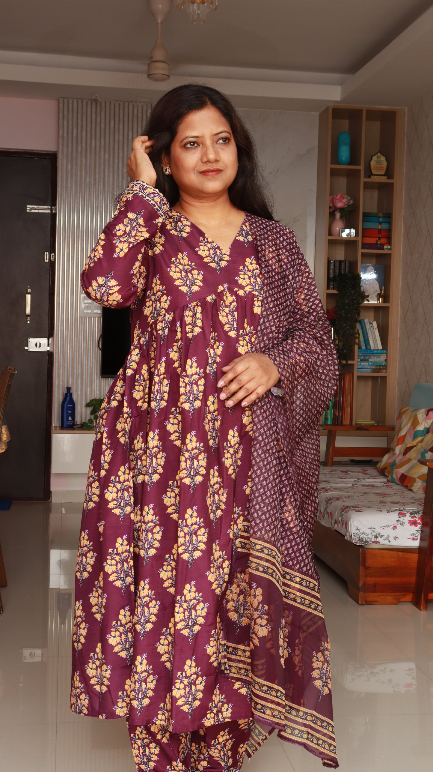 Mehfil 3-Piece Kurti Set