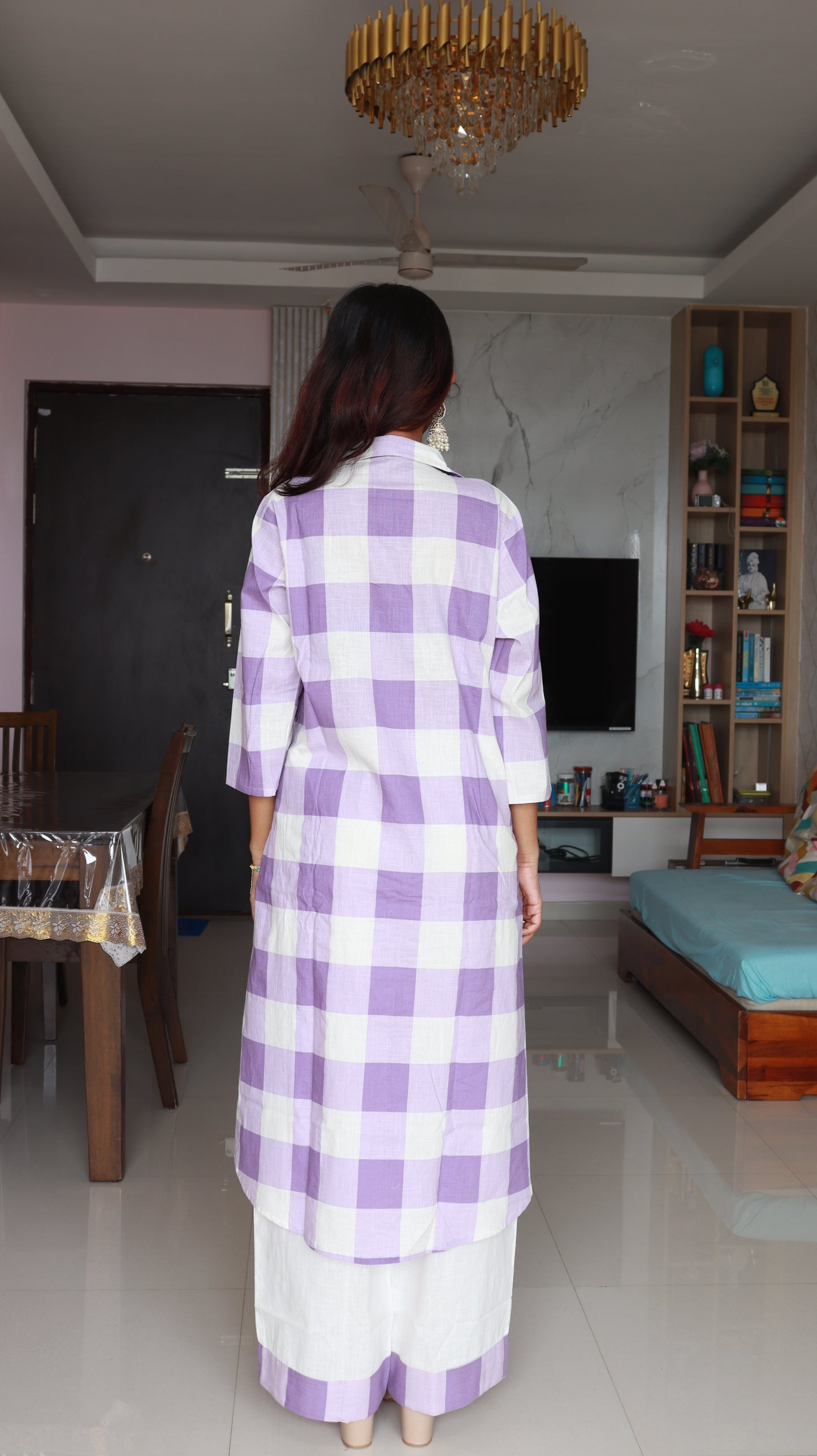 Raagini Long Co-ord Kurti Set