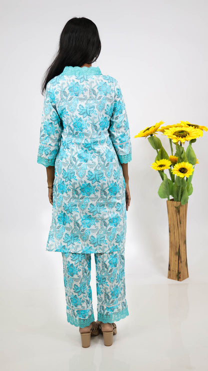 Neelima Long Co-ord Kurti Set