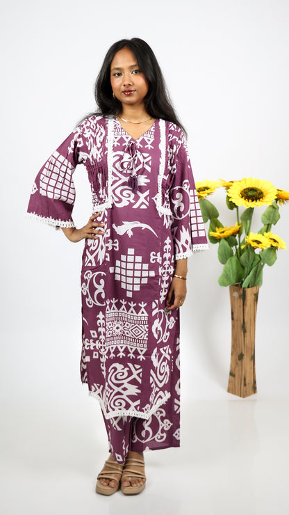 Neelanjana Long Co-ord Kurti Set