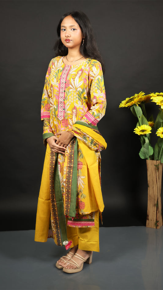 Swarna 3-Piece Kurti Set