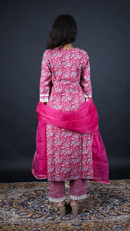 Jwalamukhi 3-Piece Kurti Set