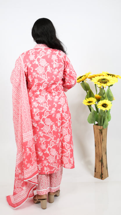 Rajgulab 3-Piece Kurti Set