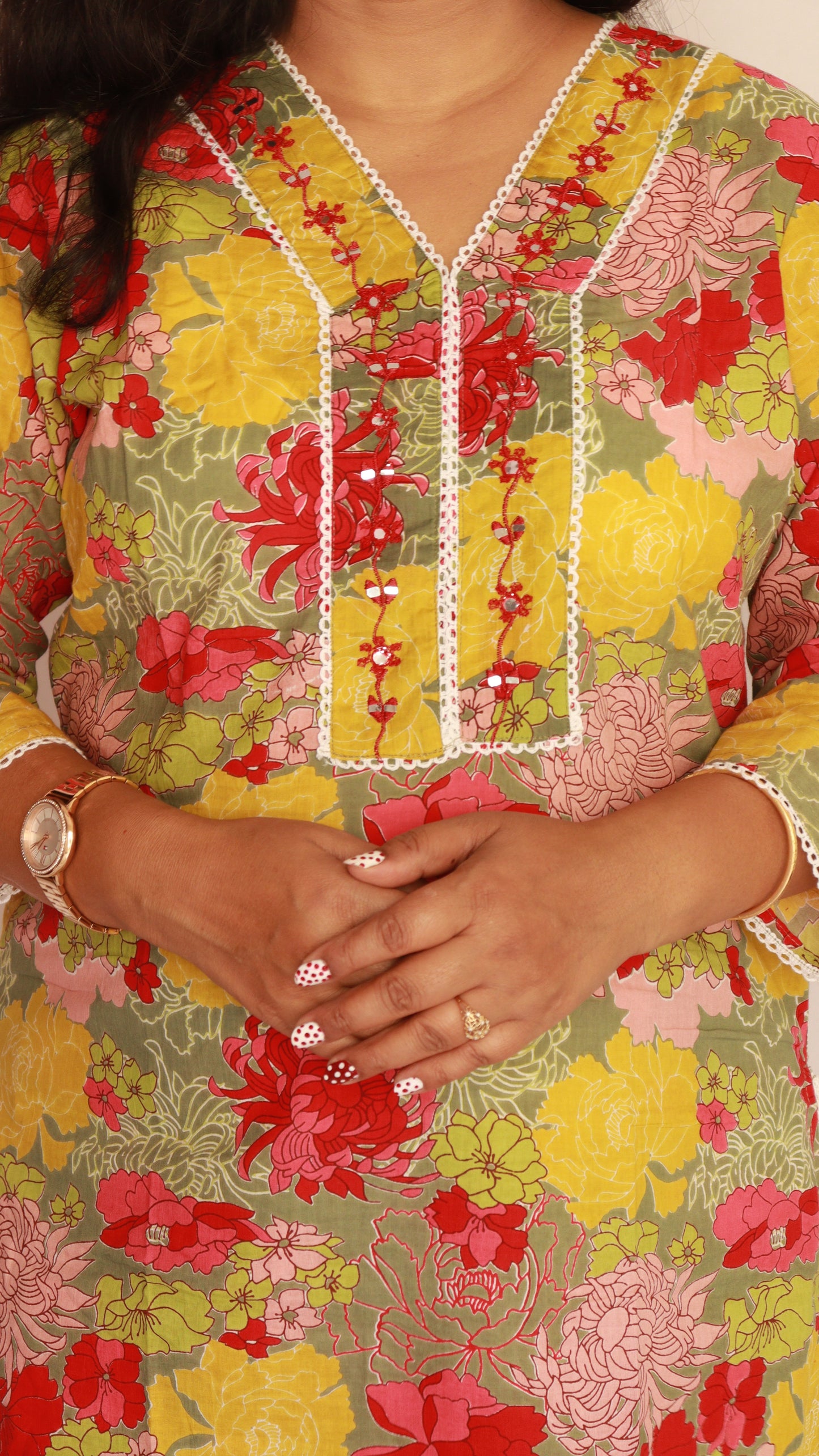 Mehri Short Co-ord Kurti Set