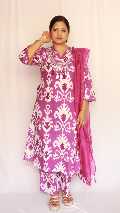 Shamni Sugandh 3-Piece Kurti Set