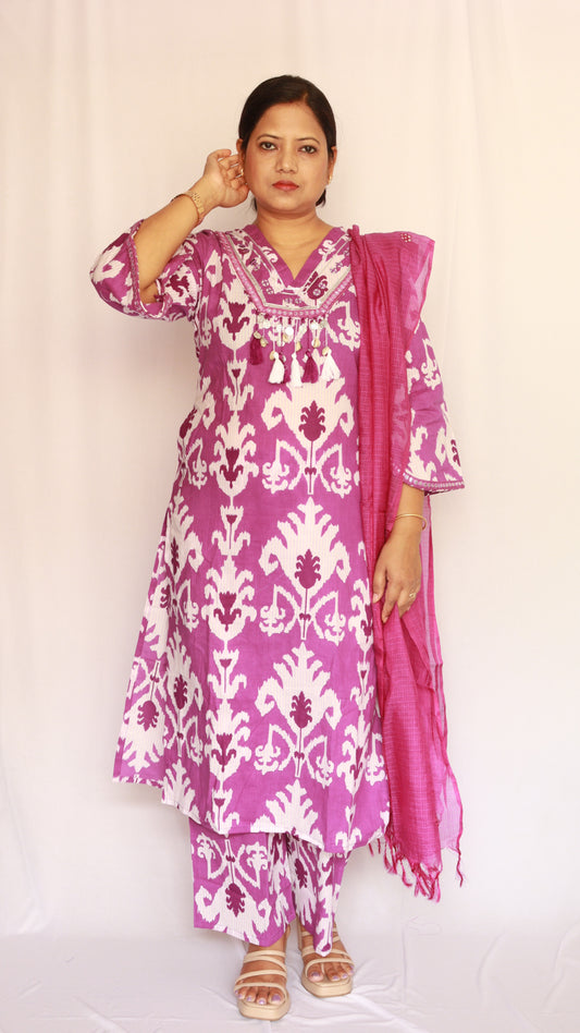 Shamni Sugandh 3-Piece Kurti Set