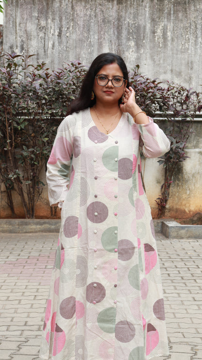 Aira Long Co-ord Kurti Set