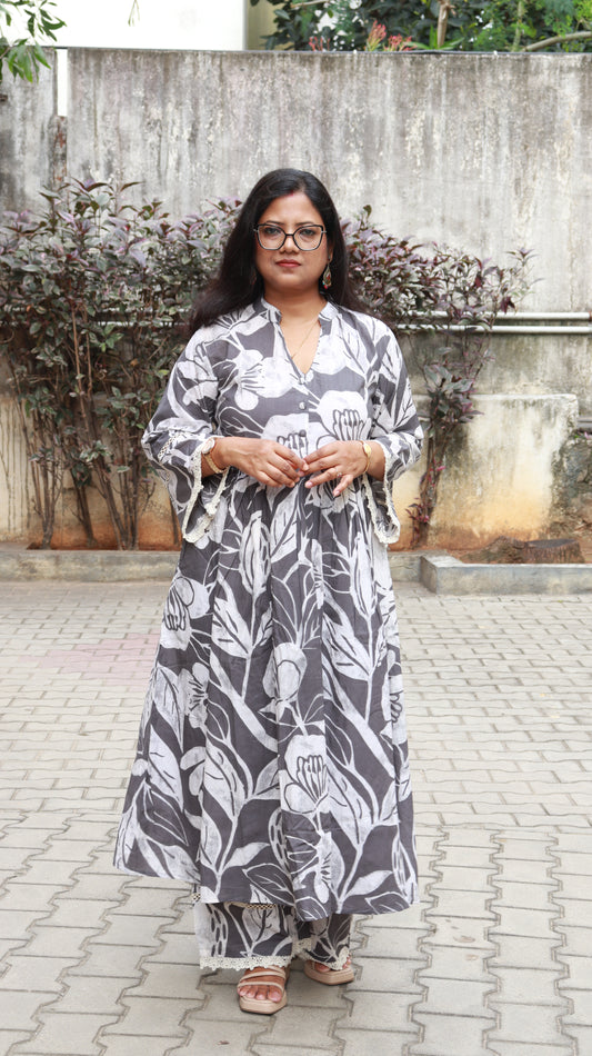 Milo Long Co-ord Kurti Set