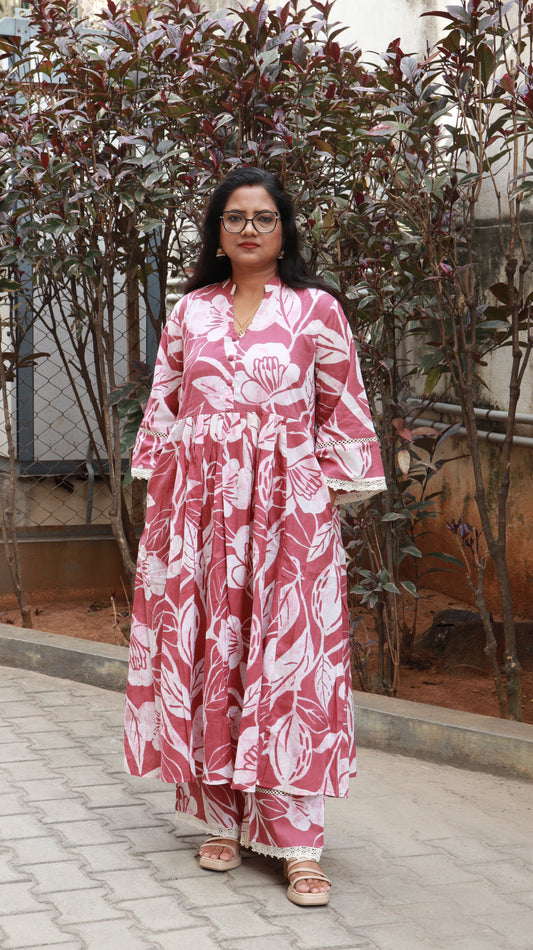 Orah Long Co-ord Kurti Set