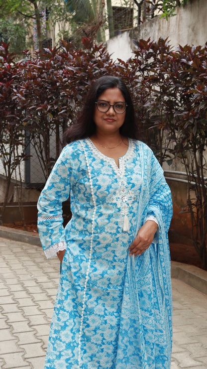 Meher 3-piece Kurti Set