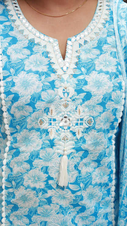 Meher 3-piece Kurti Set