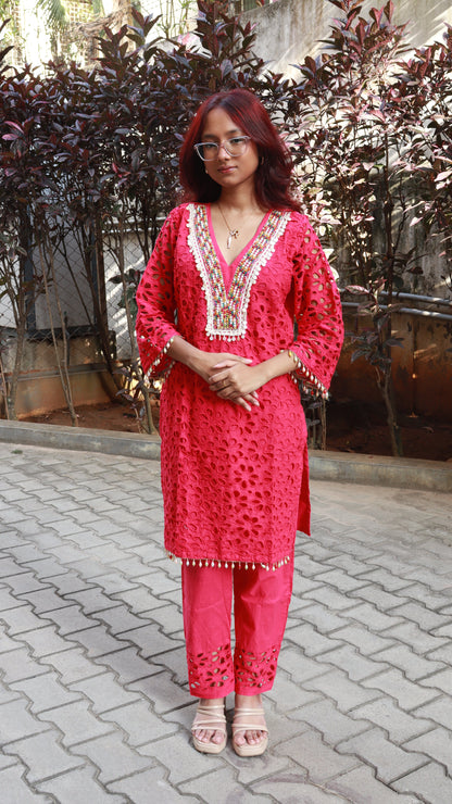 Suhani Short Co-ord Kurti Set