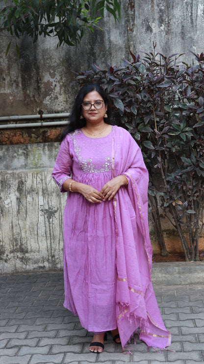 Rozana 3-Piece Kurti Set