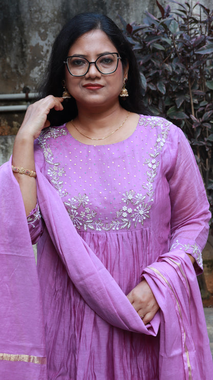 Rozana 3-Piece Kurti Set