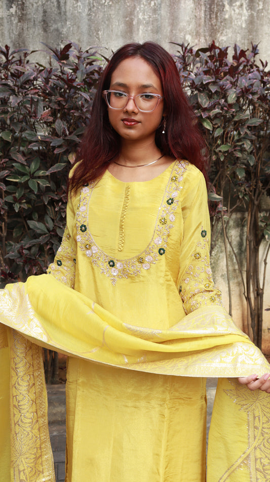 Baraat 3-piece Kurti set