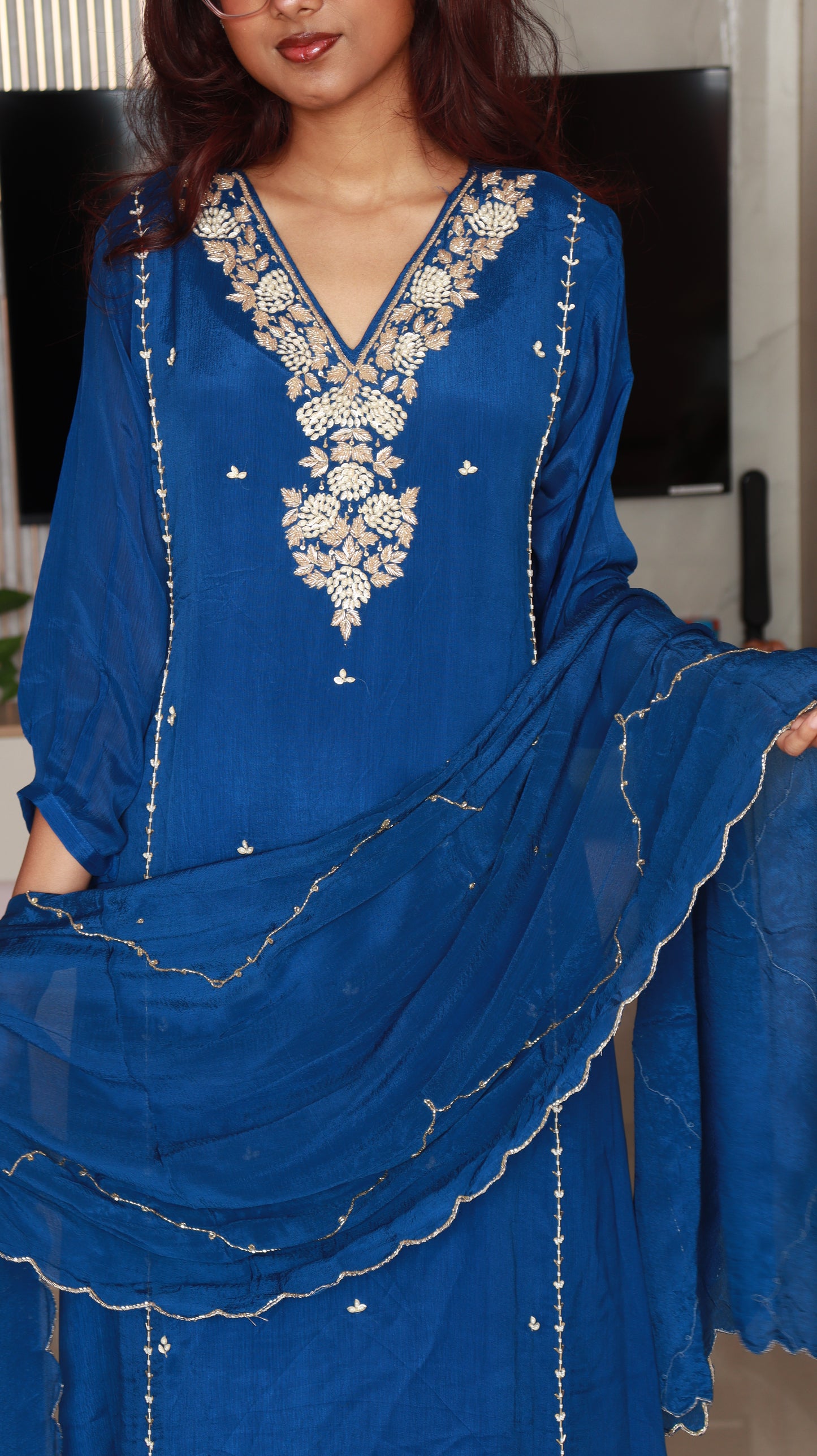 Neelam 3-Piece Kurti Set