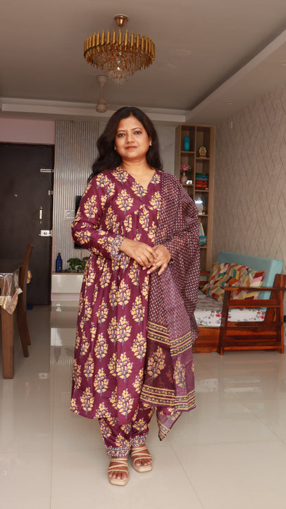 Mehfil 3-Piece Kurti Set