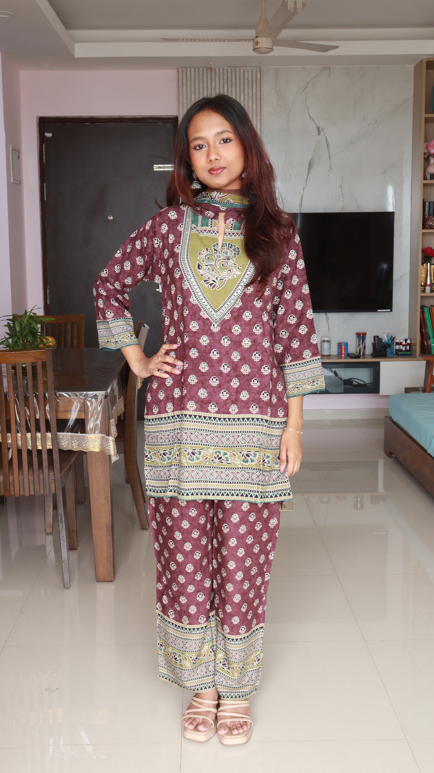 Malvika 3-Piece Kurti Set