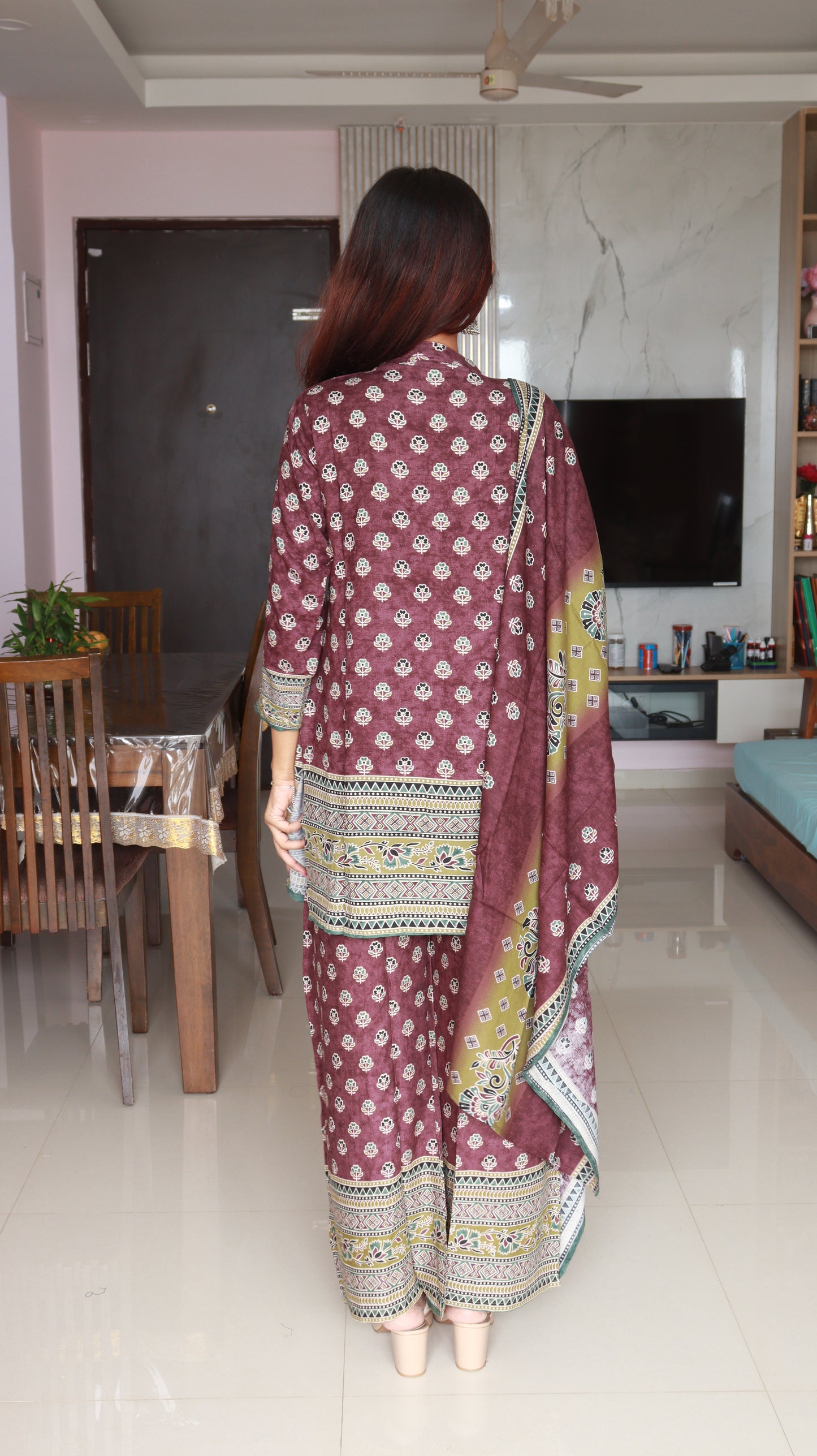 Malvika 3-Piece Kurti Set