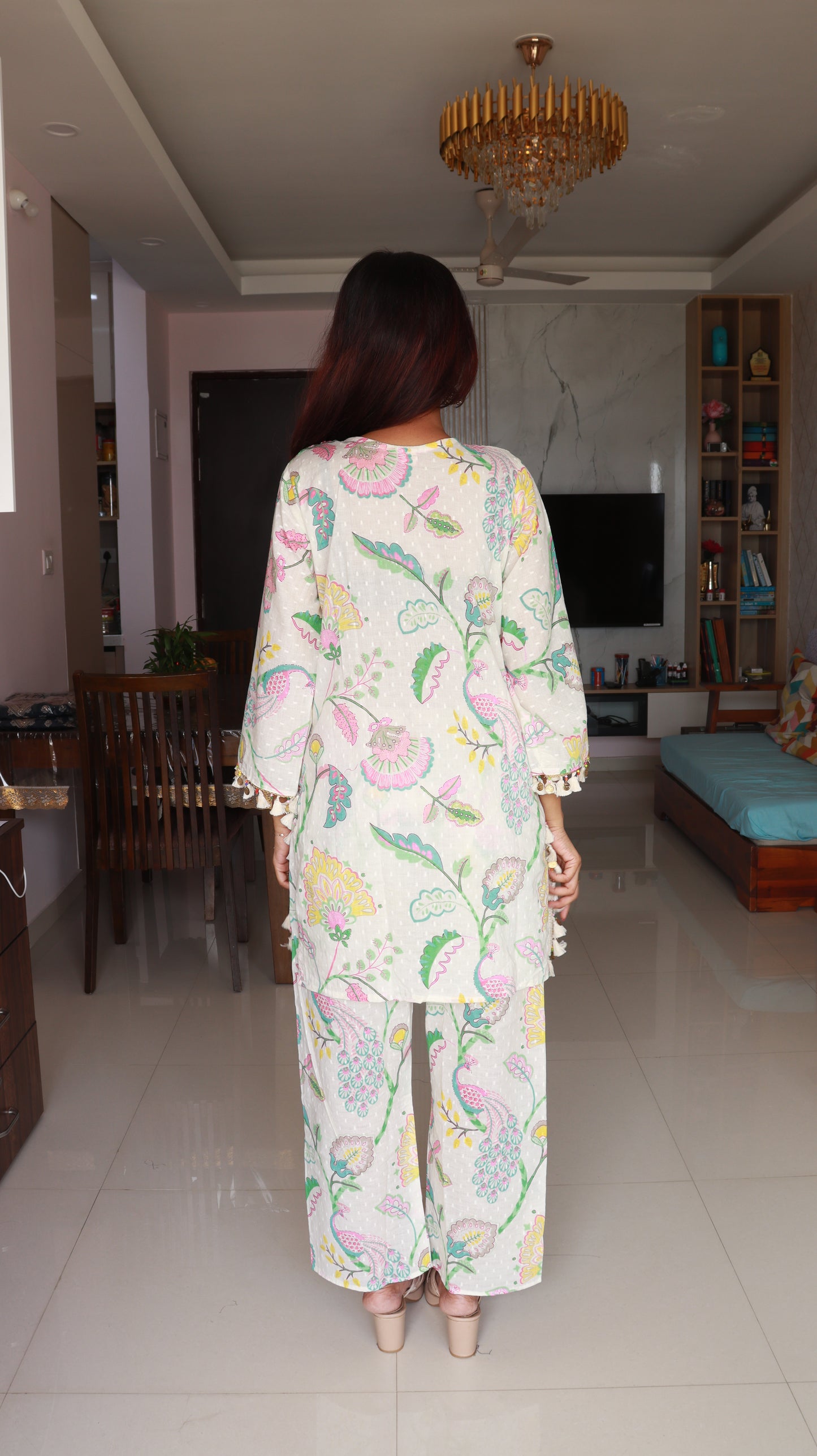 Anvika Short Co-ord Kurti Set