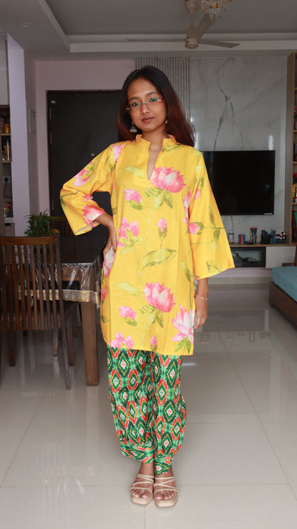 Elara Short Co-ord Kurti Set