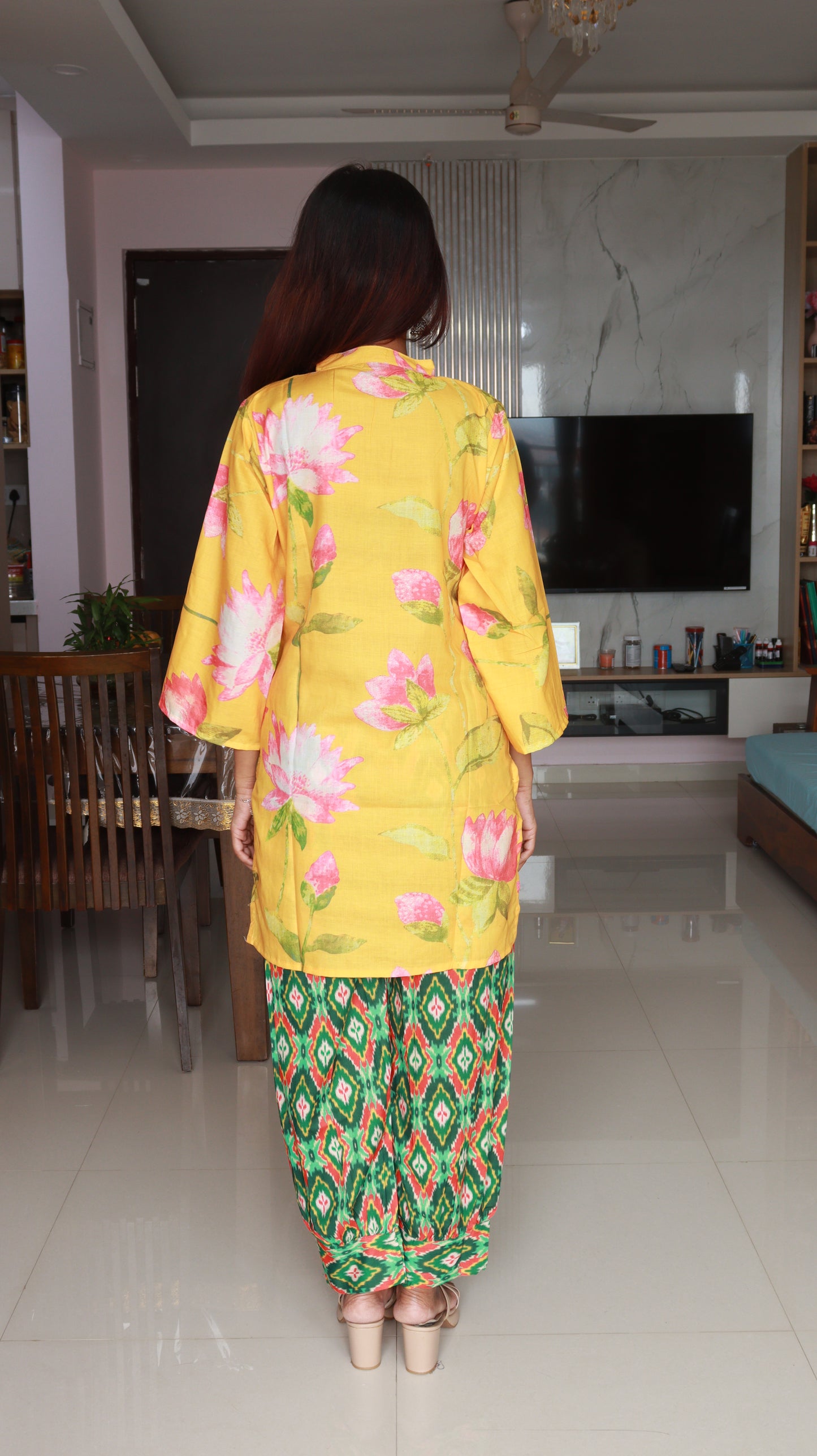 Elara Short Co-ord Kurti Set