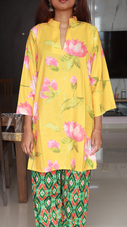 Elara Short Co-ord Kurti Set