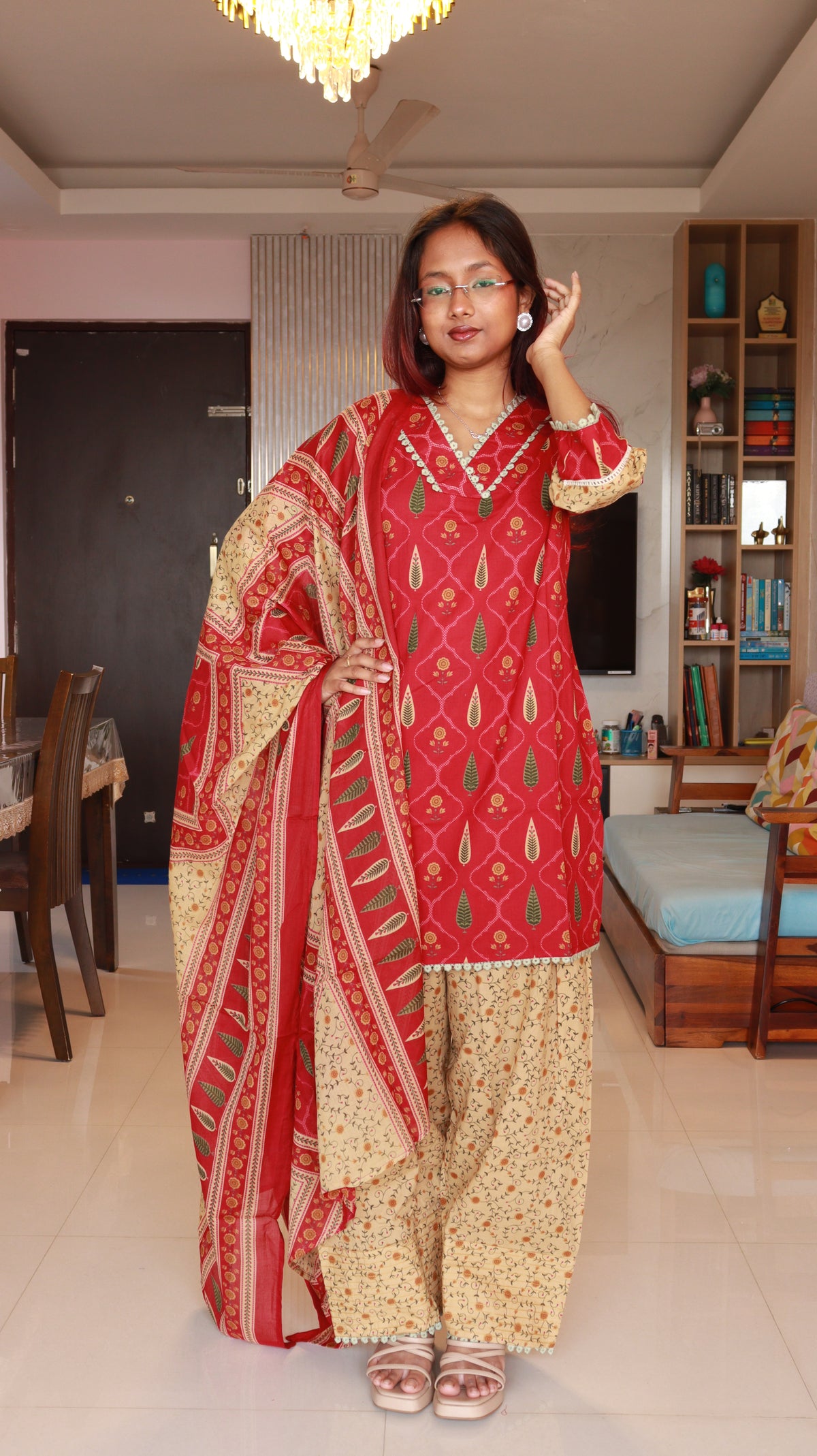 Hasina 3-Piece Farsi Salwaar set