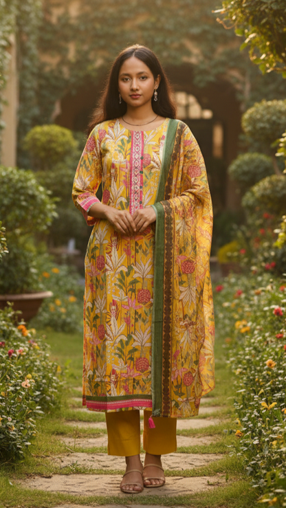 Swarna 3-Piece Kurti Set